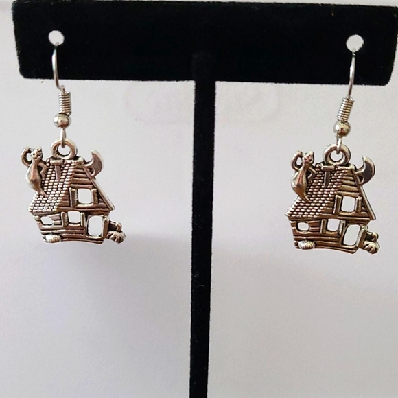 Jewelry - Haunted House Earrings
